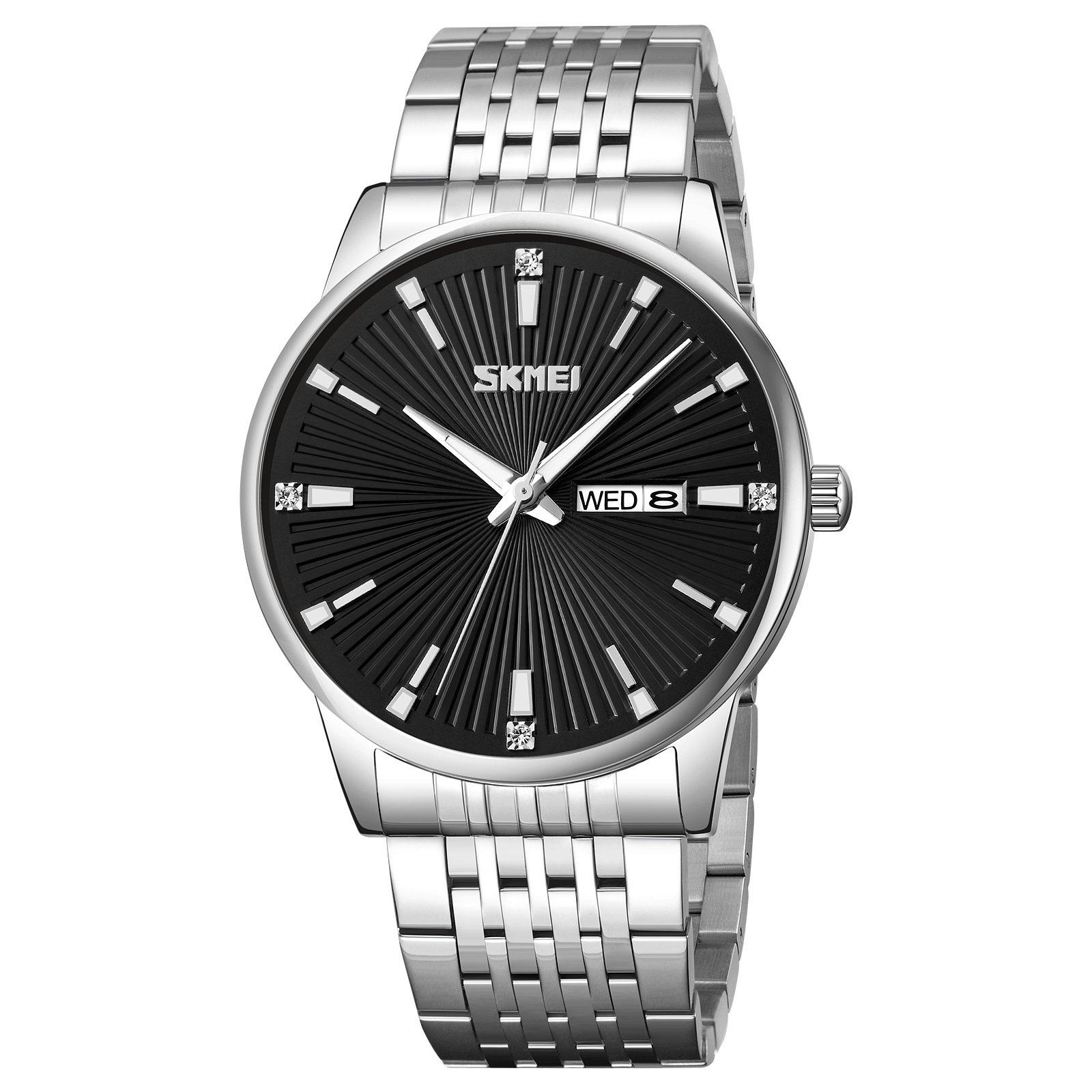 Годинник Skmei 9323SIBK Silver-Black, фото №1