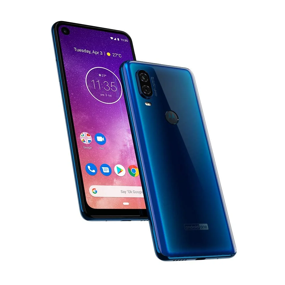 Смартфон Motorola One Vision 4/128GB Dual SIM Sapphire Gradient, фото №3