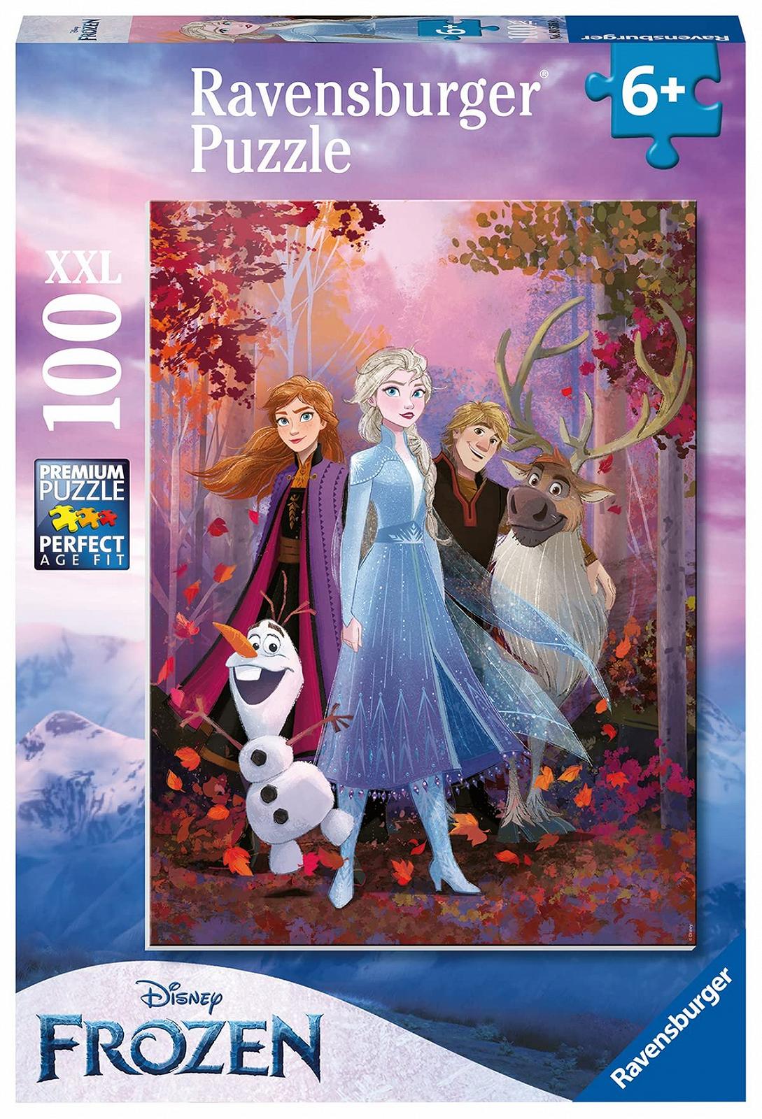 Пазл Ravensburger Frozen 80535 Ельза та її друзі 100 елементів, фото №1