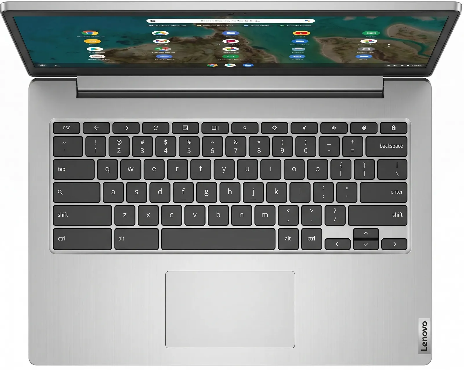 Ноутбук 14" Lenovo IdeaPad 3 CB 14IGL05 Intel Celeron N4020 RAM 8GB eMMC 64GB 10год батарея Chrome OS (UKR), фото №4