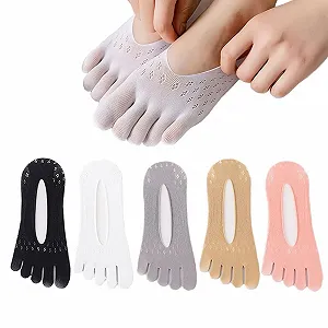 Шкарпетки з п'ятьма пальцями Multicolour, 5 пар - Фото 1