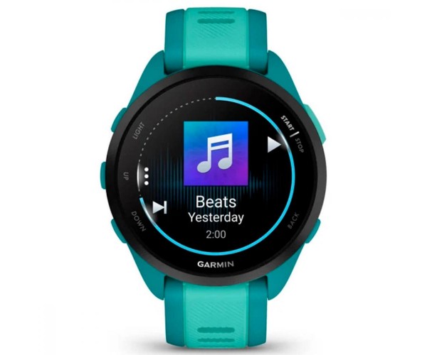 Смарт-годинник Garmin Forerunner 165 Music Turquoise/Aqua (010-02863-32), фото №6