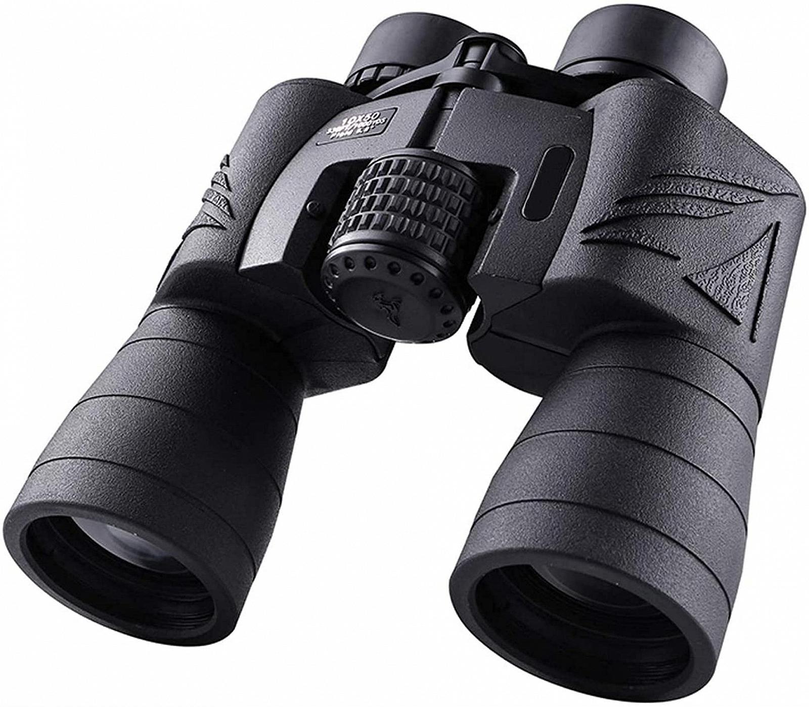 Бінокль Бінокль для дорослих 10 x 42 Водонепроникний BAK125 Призма FMC Оптика для спостереження за птахами Чорний, фото №1