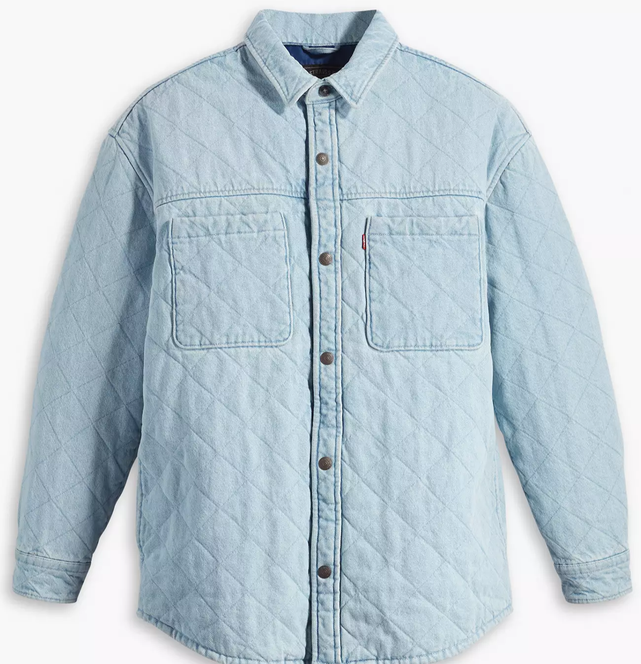 Чоловіча верхня сорочка Levis - Ingleside Overshirt Badu Stonewash - S, фото №5