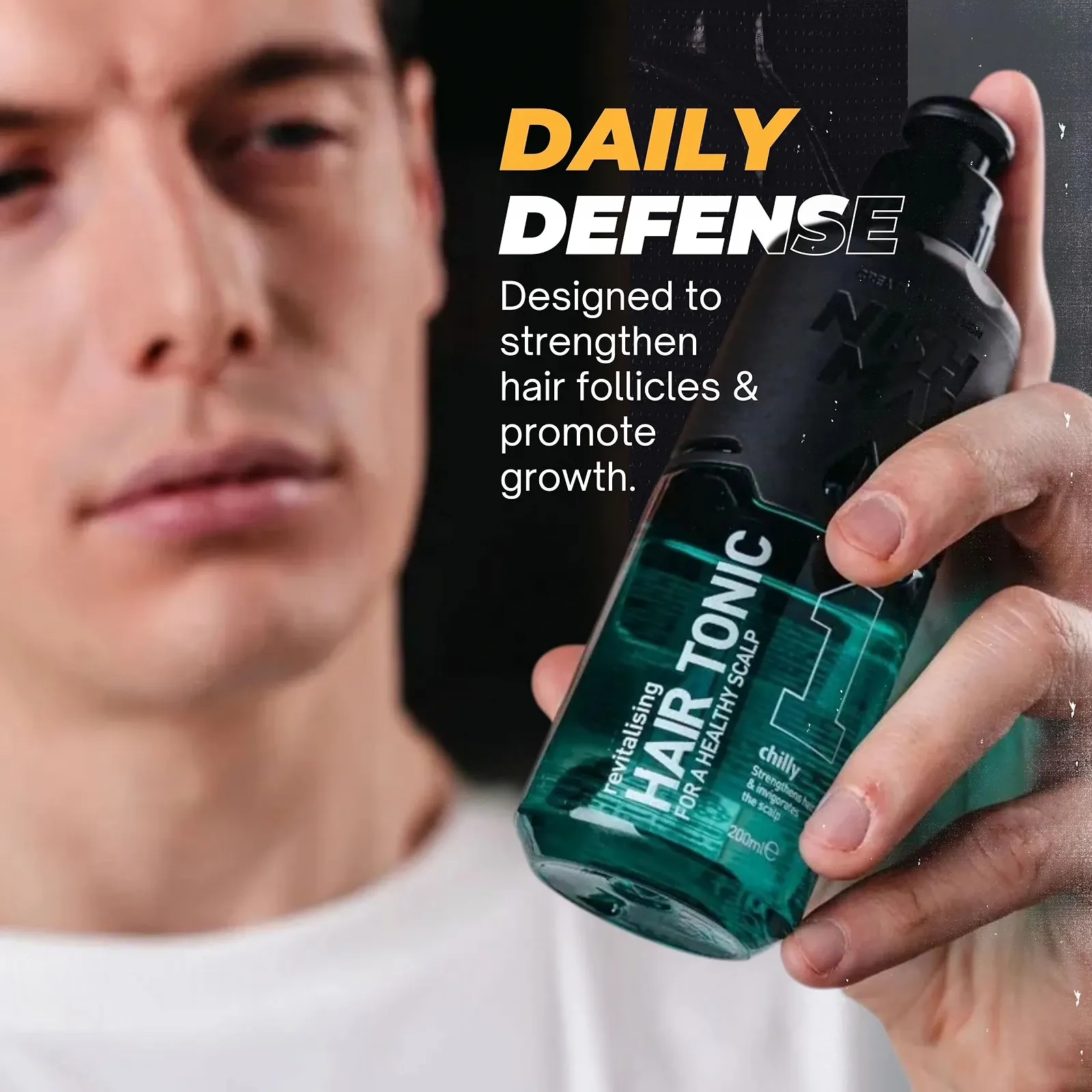 Лосьйон для волосся NISHMAN Revitalising для здорової шкіри голови, 400 мл, фото №5