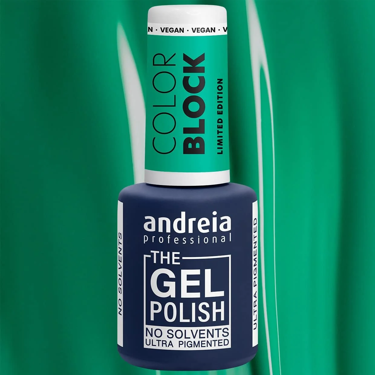 Гель-лак Andreia Professional The Gel Polish Solvent Free Gel Limited Collection Colours CB5 Изумрудно-зеленый, фото №1 Гель-лак Andreia Professional The Gel Polish Solvent Free Gel Limited Collection Colours CB5 Изумрудно-зеленый, фото №1
