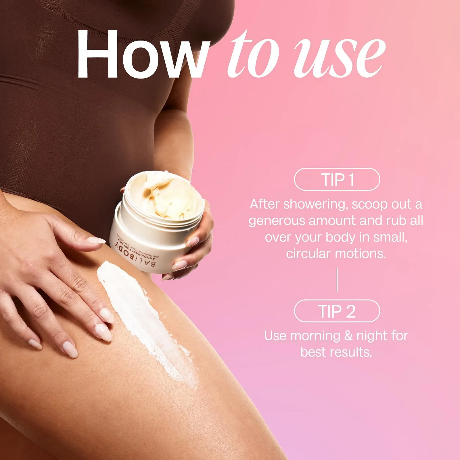 Лосьйон для тіла Bali Body Antioxidant Body Whip з антиоксидантами, нежирний, продовжує засмагу, зволожуючий, фото №7 Лосьйон для тіла Bali Body Antioxidant Body Whip з антиоксидантами, нежирний, продовжує засмагу, зволожуючий, фото №7