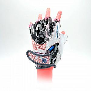 Рукавички для фітнесу MadMax MFG-931 No matter White S synthetic.ua - Фото 1