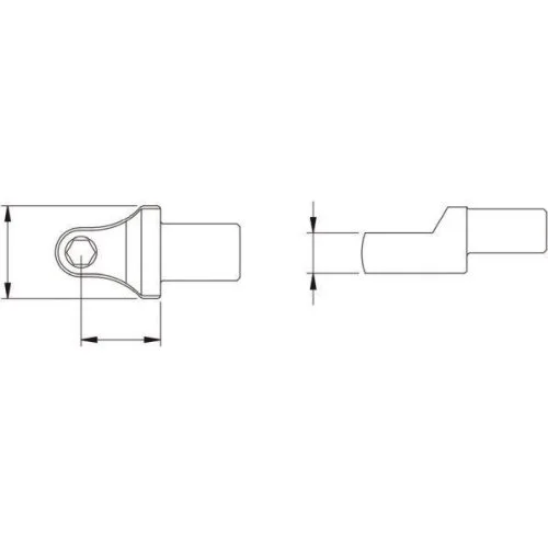 Вставний тримач біт для динамометричного ключа KS TOOLS 516.2020, фото №2