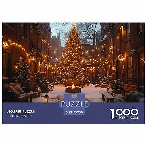 Різдвяний пазл 1000 елементів Кольорова плитка лімітована серія 75 x 50 см synthetic.ua - Фото 1