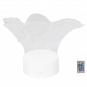 Купить Ночник Haofy Детский 16 Цветов Динозавр Акриловый с Пультом Дистанционного Управления для Спальни - Фото 1 Ночник Haofy Детский 16 Цветов Динозавр Акриловый с Пультом Дистанционного Управления для Спальни - Фото 1