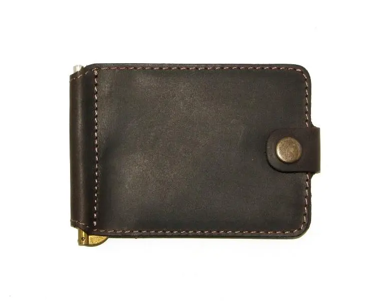 Затисніть за гроші DNK Leather Затисніть-H col F, фото №1