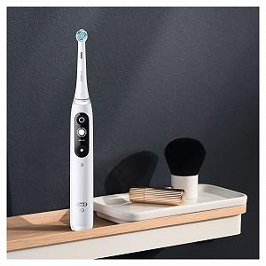 Электрическая зубная щетка Oral-B iO 7N Белая с Bluetooth synthetic.ua - Фото 1