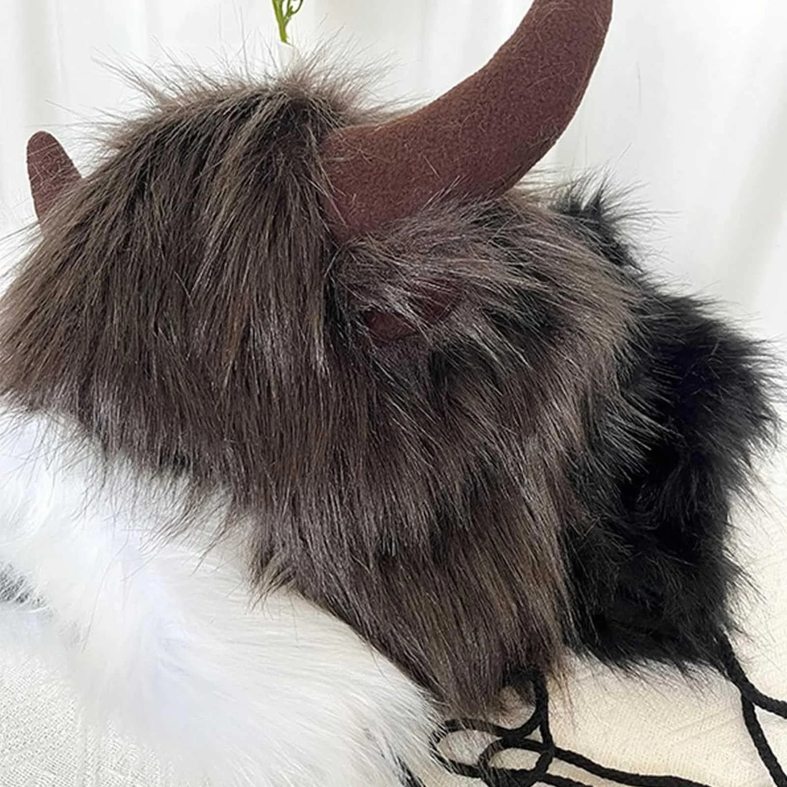 Зимова шапка kosopse з хутряними навушниками для дітей, зимова шапка, фото №4