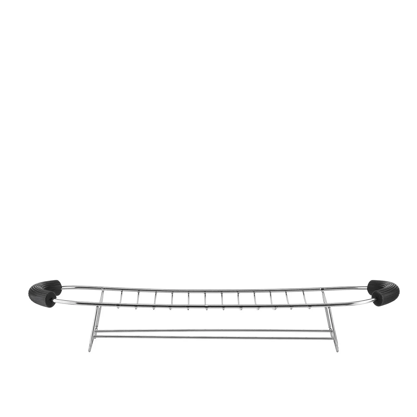 Тостер Alessi Plissé MDL15 B, подвійний видовжений відсік, термопластична смола, насадка для булочок з нержавіючої сталі 18/10 та термопластичної смоли, європейська вилка 1700 Вт, чорний, фото №4 Тостер Alessi Plissé MDL15 B, подвійний видовжений відсік, термопластична смола, насадка для булочок з нержавіючої сталі 18/10 та термопластичної смоли, європейська вилка 1700 Вт, чорний, фото №4