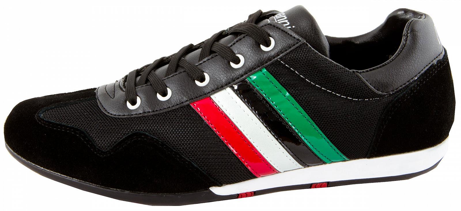 Кросівки Luvanni Чоловічі Повсякденні Смужки Італійський дизайн Низькі зі шкіри та замші, фото №7