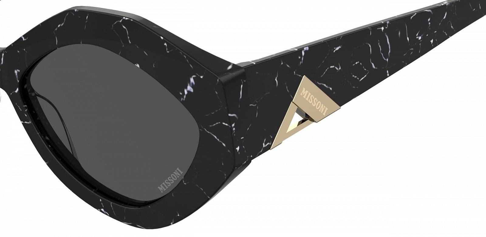 Сонцезахисні окуляри Misoni MIS 0169/S GBY Чорний мармур, фото №5