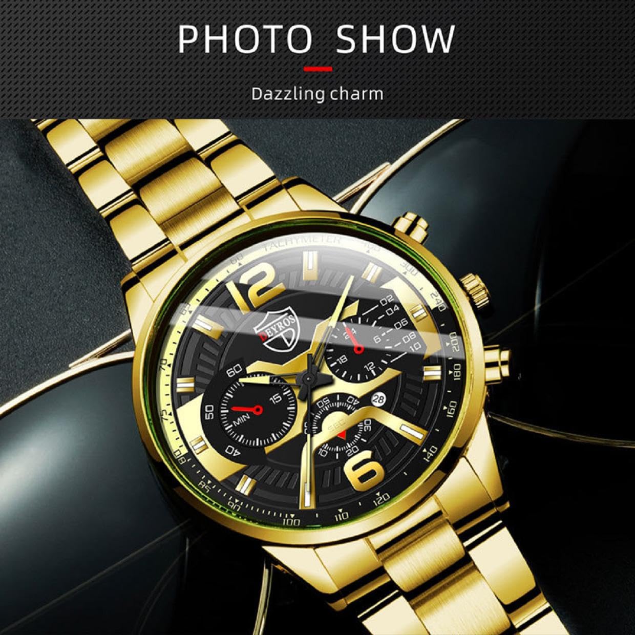 Часы JOATVEE Мужской Хронограф Нержавеющая Сталь Fashion Персонализированный Циферблат Дата Аналоговый Кварцевый Классический Бизнес, фото №6 Часы JOATVEE Мужской Хронограф Нержавеющая Сталь Fashion Персонализированный Циферблат Дата Аналоговый Кварцевый Классический Бизнес, фото №6