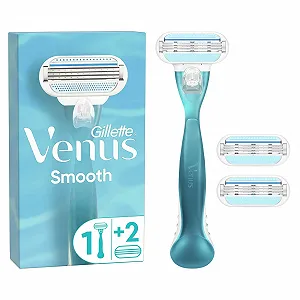 Бритва Gillette Venus Sensitive 50 г Белый/Голубой акцент synthetic.ua - Фото 1