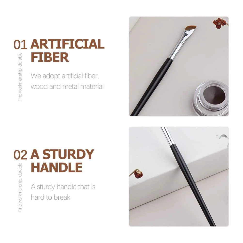 Кисти для подводки, угловой, фото №5