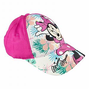 Бейсболка Disney Minnie Maus для девочек 100% хлопок с принтом на липучке разм. 52-54 synthetic.ua - Фото 1