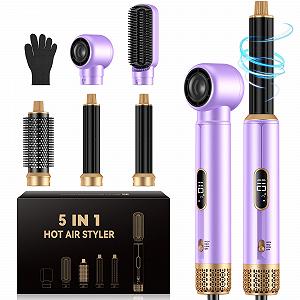 Купить Стайлер для волос UMIGA Airstyler 5-in-1 Set 1000 W Light Purple - Фото 1 Стайлер для волос UMIGA Airstyler 5-in-1 Set 1000 W Light Purple - Фото 1