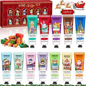 Купить Набор кремов для рук Мини-крем для рук для женщин, 12 шт. Растительный аромат Крем для ухода за руками для сухой, потрескавшейся кожи, набор кремов для рук в подарок для женщин, мужчин, мам, на Рождество, День рождения - Фото 1 Набор кремов для рук Мини-крем для рук для женщин, 12 шт. Растительный аромат Крем для ухода за руками для сухой, потрескавшейся кожи, набор кремов для рук в подарок для женщин, мужчин, мам, на Рождество, День рождения - Фото 1