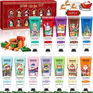 Набір кремів для рук Міні-крем для рук для жінок, 12 шт. Рослинний аромат - Фото 1