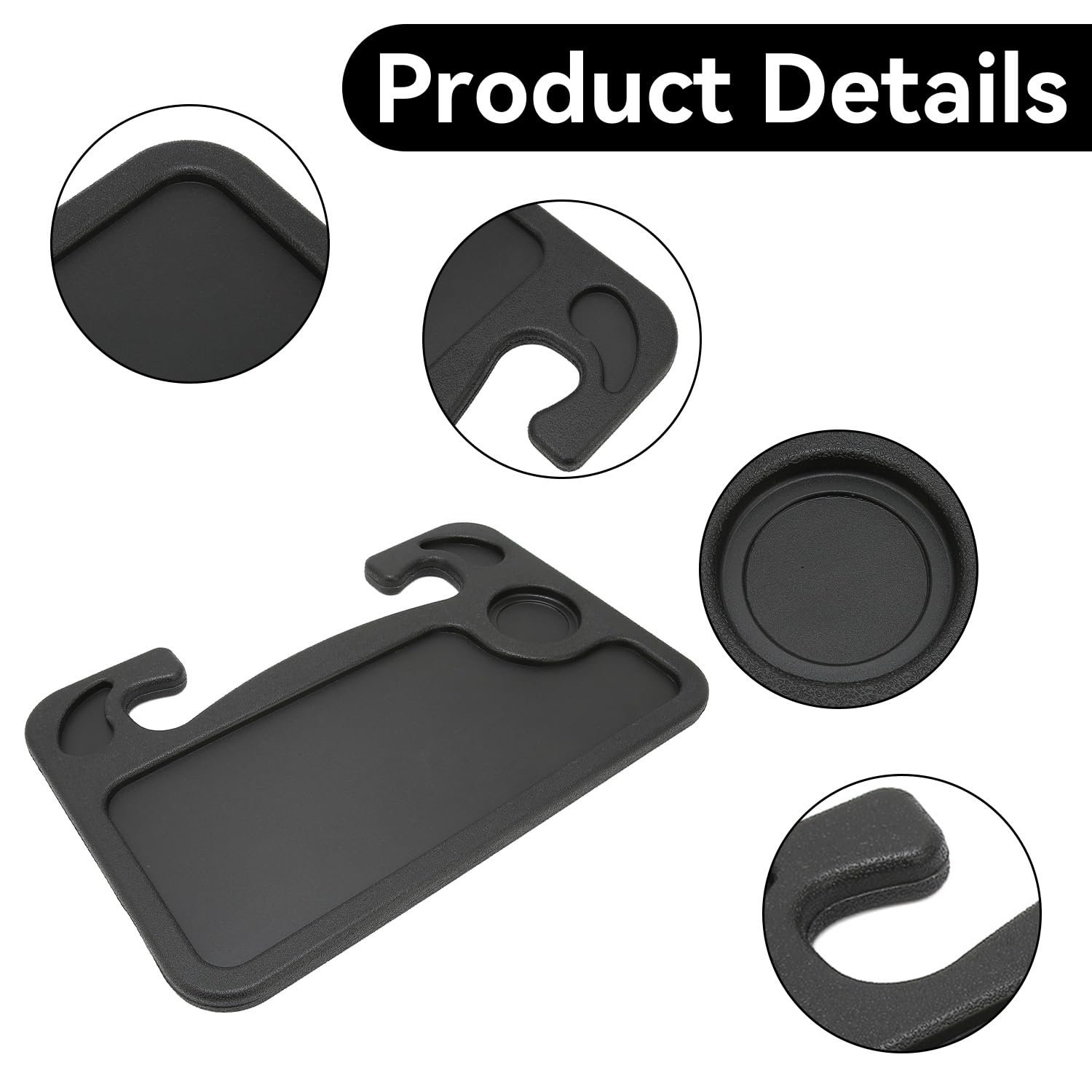 Столик на руль Tissting, Двусторонний портативный столик для ноутбука с прочной поверхностью, Многофункциональный автомобильный столик для тех, кто ездит на работу и путешествует, фото №2 Столик на руль Tissting, Двусторонний портативный столик для ноутбука с прочной поверхностью, Многофункциональный автомобильный столик для тех, кто ездит на работу и путешествует, фото №2