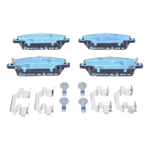 Комплект гальмівних колодок, дискове гальмо ATE 13.0460-5756.2 для HONDA, передній міст, фото №2 Комплект гальмівних колодок, дискове гальмо ATE 13.0460-5756.2 для HONDA, передній міст, фото №2