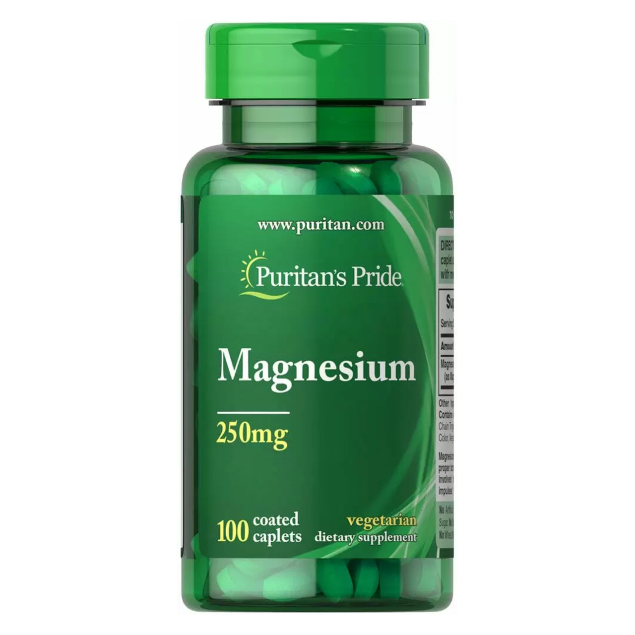 Magnesium 250mg 100caps, фото №1
