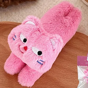 Заколка для волос Плюшевая для кошек Модная Милая Животное Аксессуары для волос synthetic.ua - Фото 1