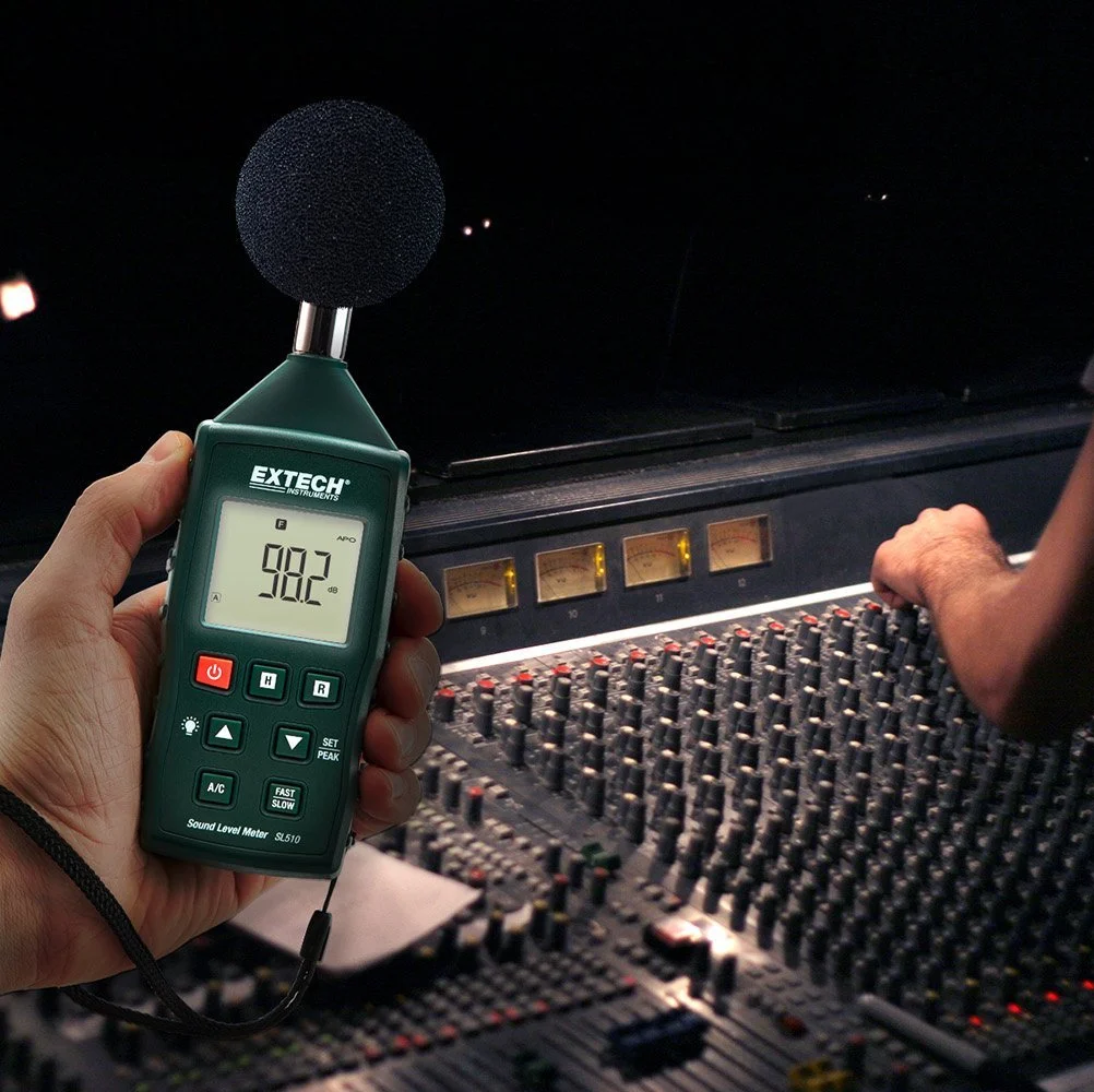 Шумомер Extech SL510 Зеленый, фото №6