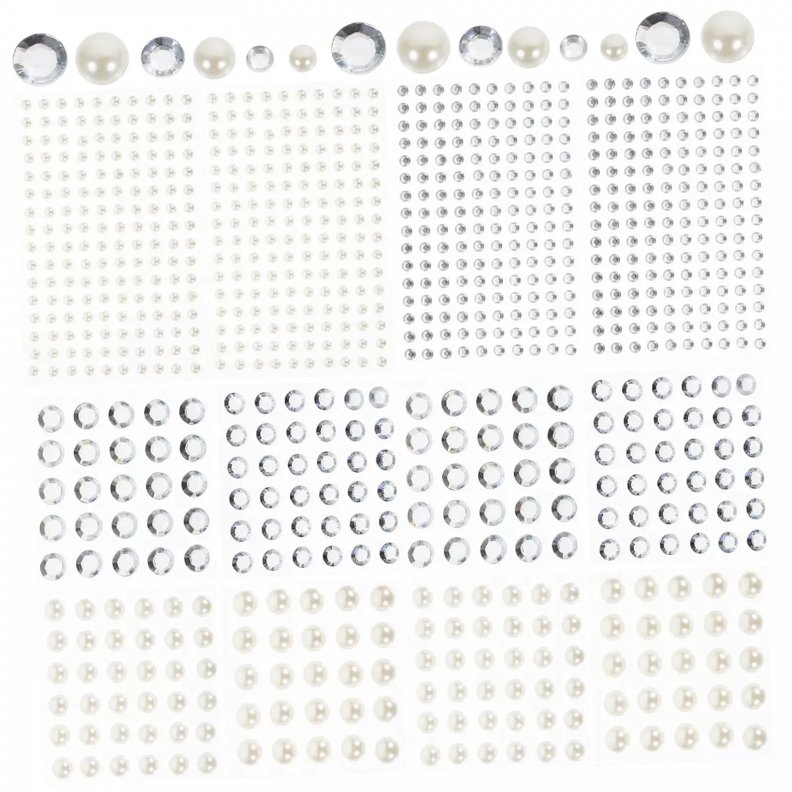 Наклейки Стрази Healvian волосся, нігтів, фото №1