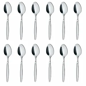 Ложки чайні Hscheid, набір 12 штук, з нержавіючої сталі, 14 см - Фото 1