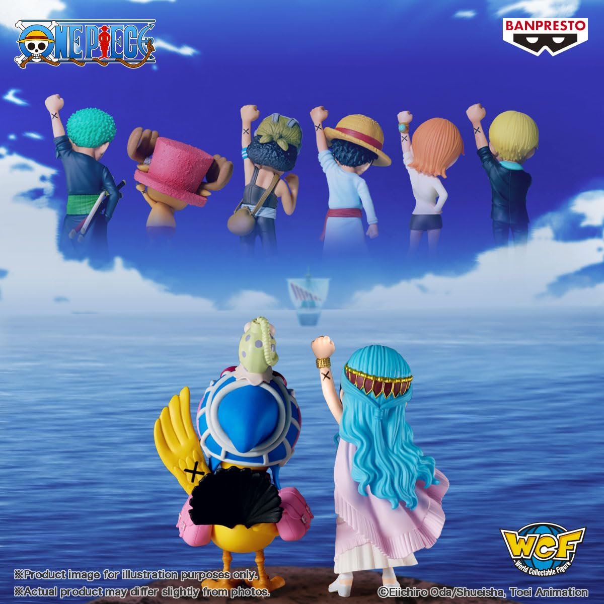 Фігурка Banpresto One Piece Nefeltari VIVI & Karoo World Collectable Log Stories, 7 см, різнокольорова, фото №3