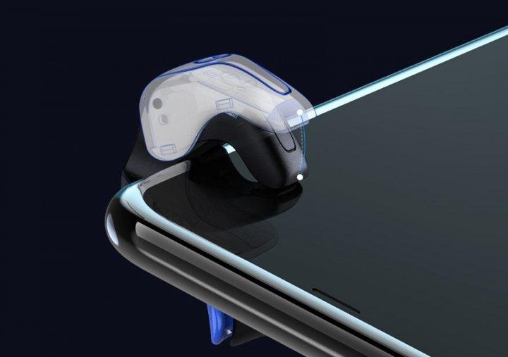 Игровые триггеры Stinger стингер с макросом PHANTOM Z2 для смартфона pubg mobile пабг мобайл левый-правый, фото №2