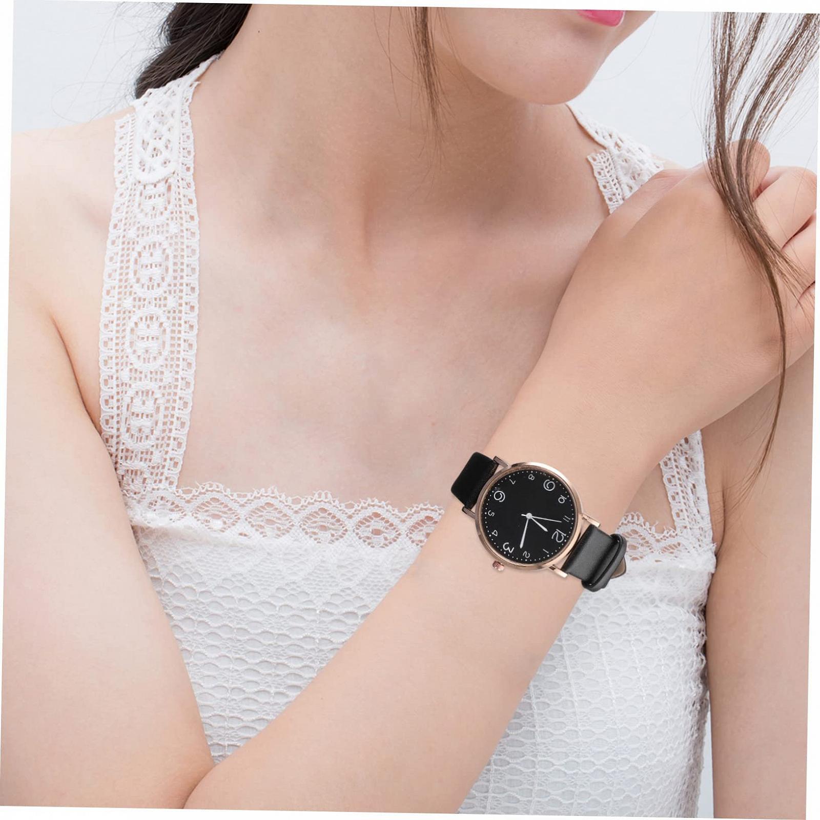 Часы Кварцевые LIFKOME Простые В античном стиле Для женщин Круглые, фото №5