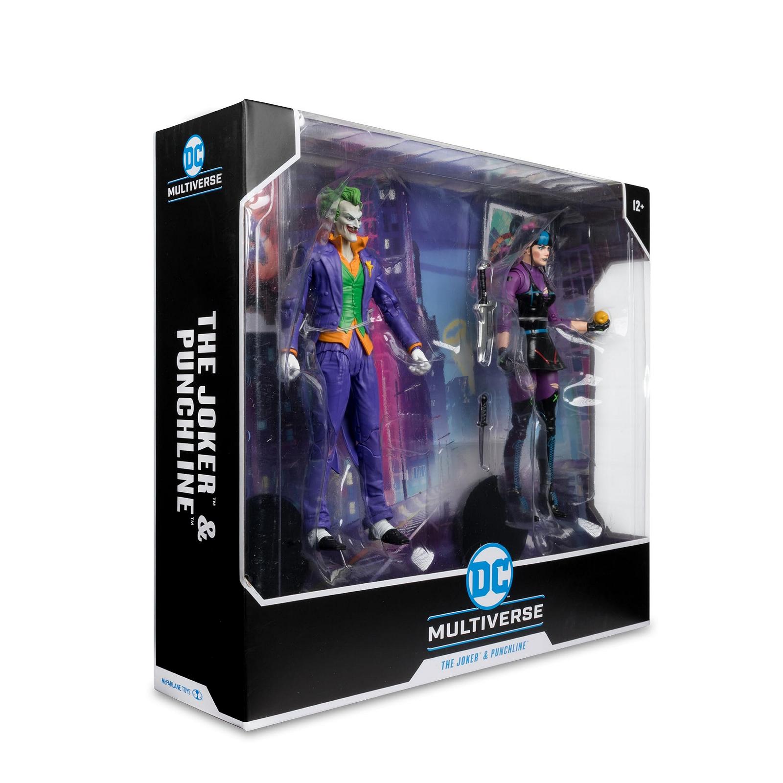 Фигурка McFarlane Toys DC Multiverse Джокер и Punchline 18 см (Набор из 2), фото №10