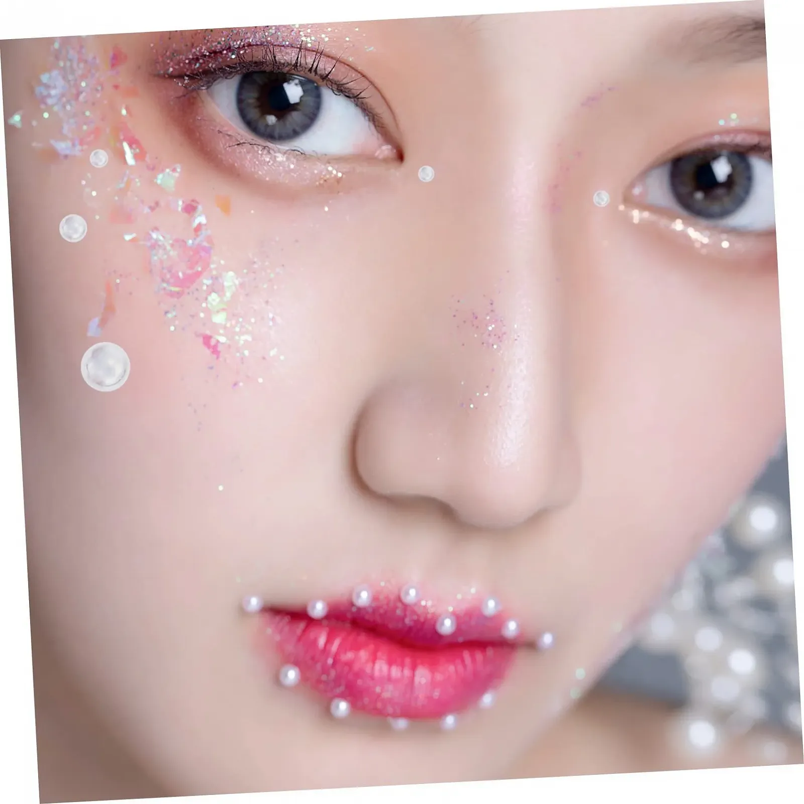 Декоративні перлини NUOBESTY, багатоцільові перлини для рукоділля, для ювелірних виробів, аксесуарів для волосся, одягу, напівперлини з високоякісного матеріалу для DIY-проєктів, фото №3