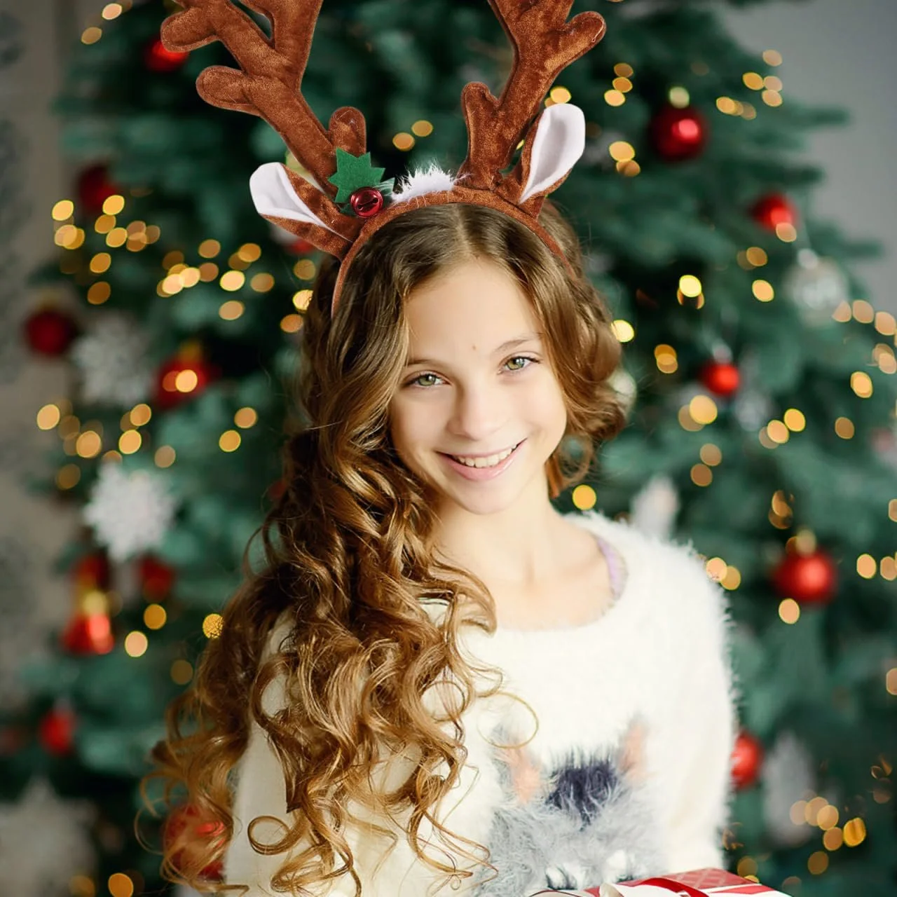 Обруч для волосся Різдвяний Олень Ріжки FOMIYES 1 шт, фото №7 Обруч для волосся Різдвяний Олень Ріжки FOMIYES 1 шт, фото №7