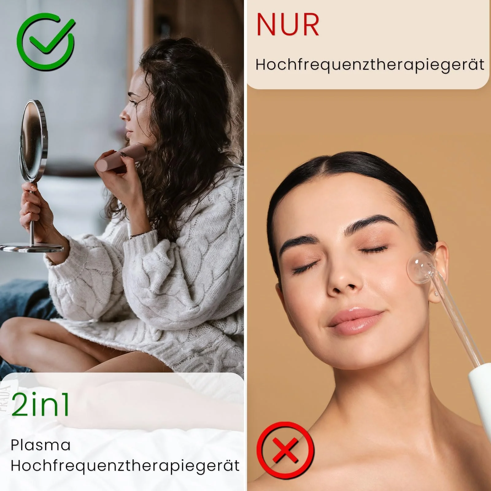 Плазмова ручка Beautifly B-Plasma Blush Масажер проти акне Антивіковий, фото №3