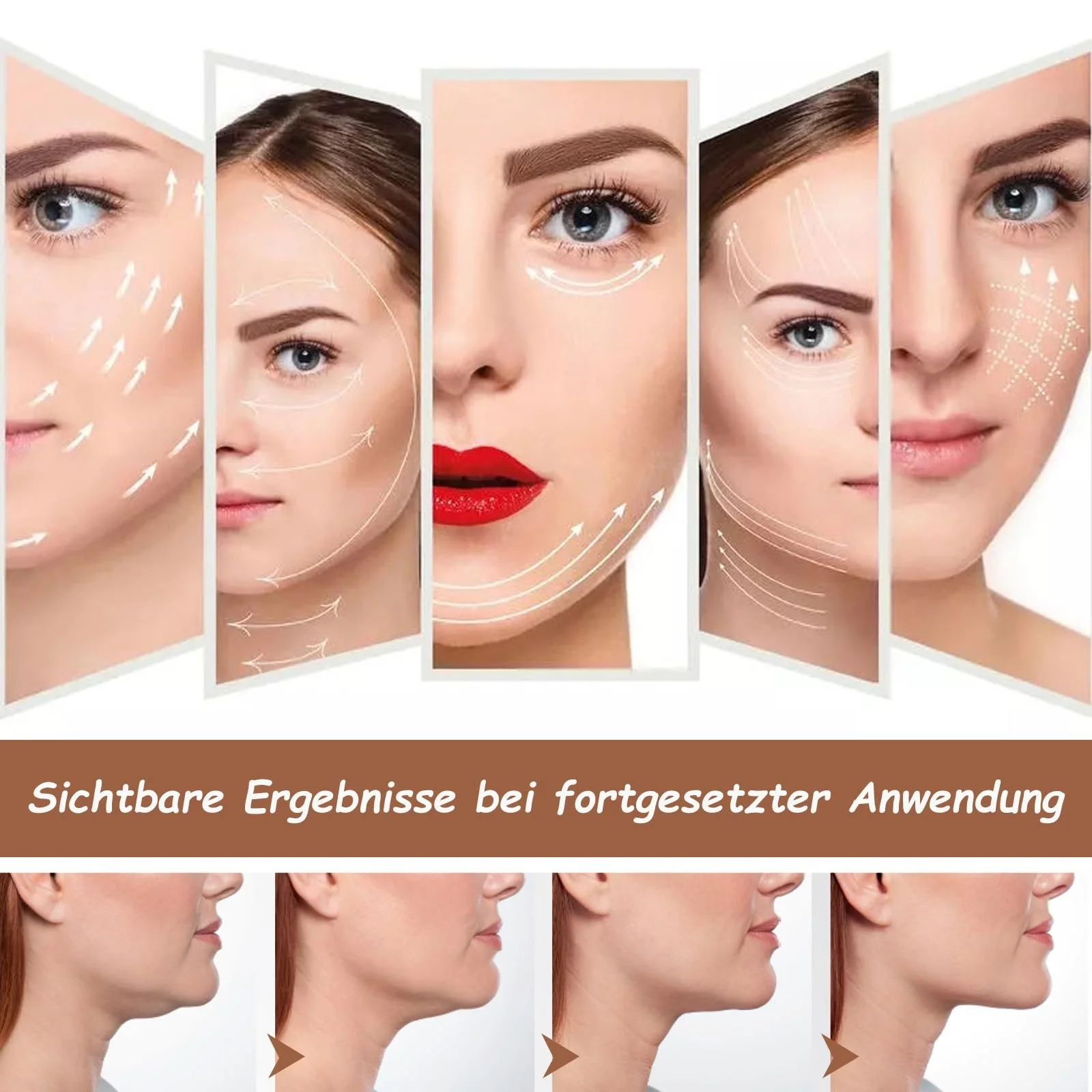 Лента для подтяжки лица Soleneva 2 шт, фото №5