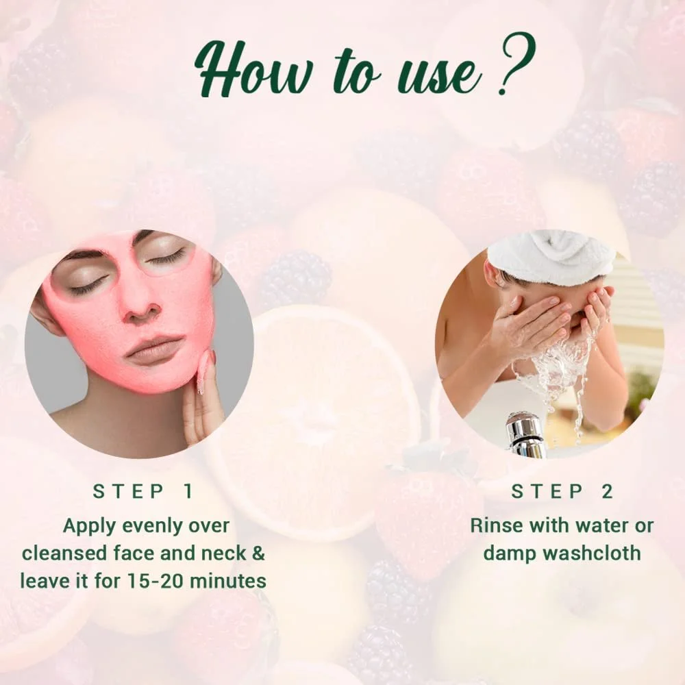 Маска для обличчя Bio Fruit Для бездоганного відбілювання Для всіх типів шкіри, фото №7