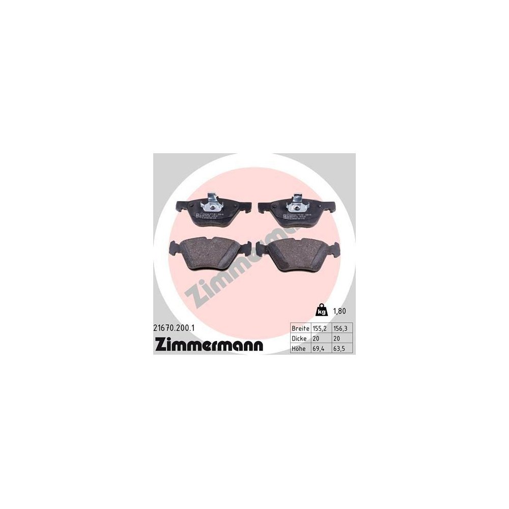 Гальмівний диск ZIMMERMANN COAT Z 400.1443.20, фото №3