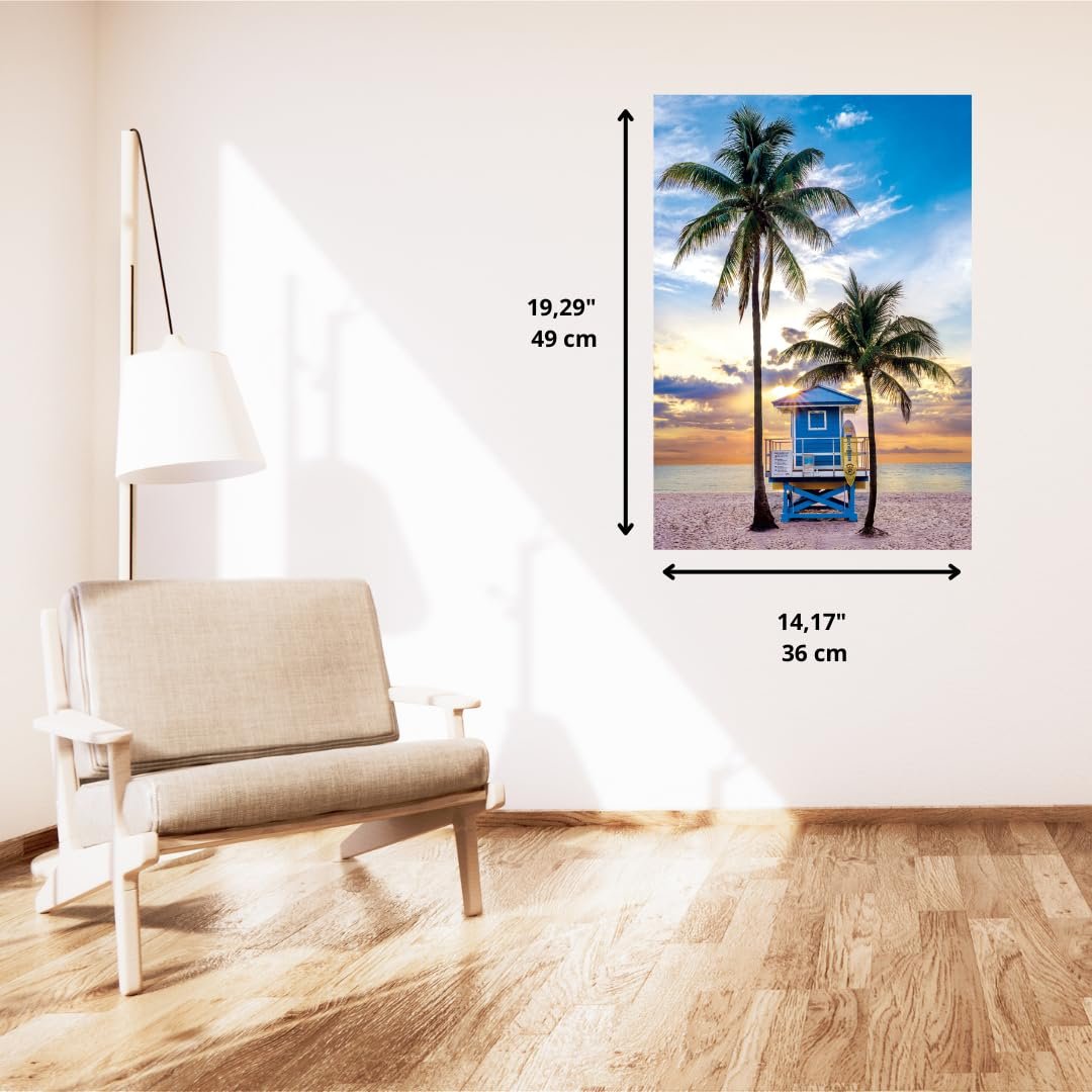 Пазл Clementoni Puzzle Collection Miami Beach Florida 500 деталей компактная коробка 35574, фото №5