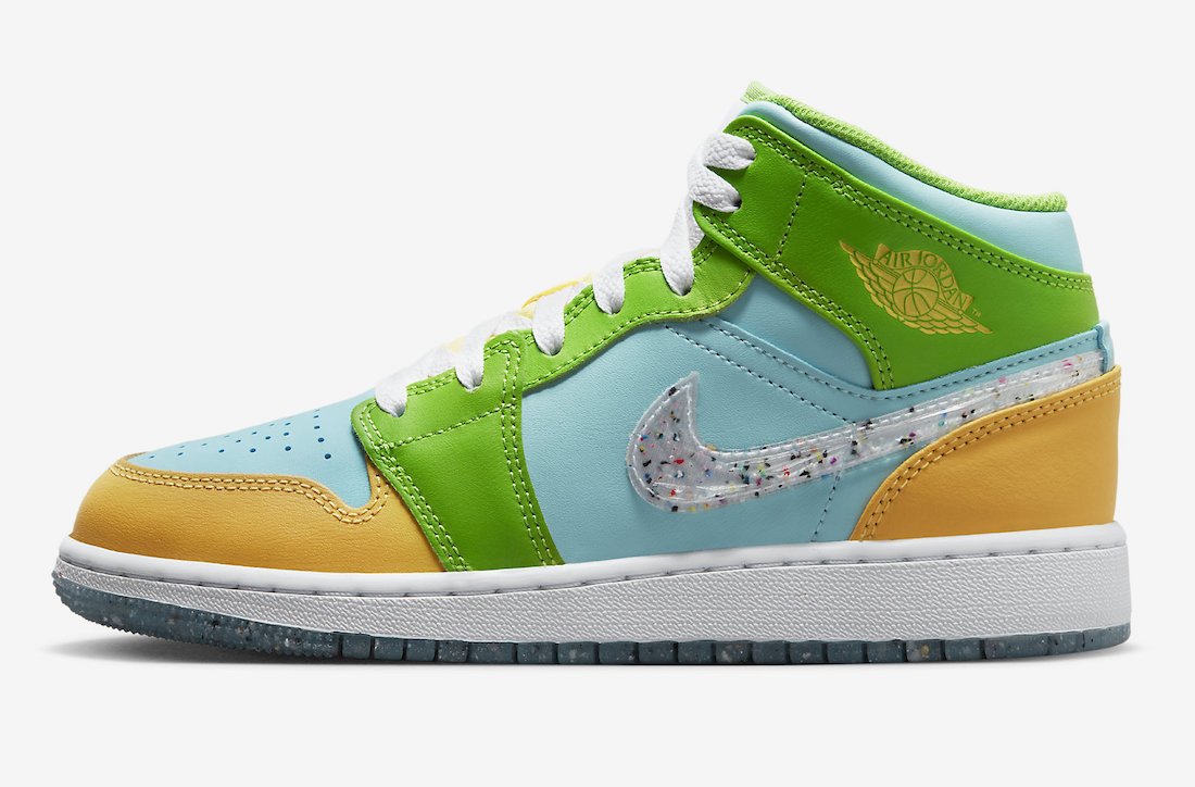 Кросівки NIKE AIR JORDAN MID SE (GS) 38.5, фото №2