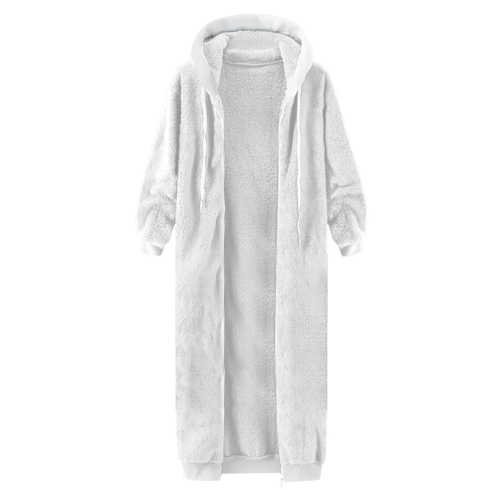 Жіноча Куртка Плюшева З Капюшоном Тепла Зимова Повсякденна, фото №2 Жіноча Куртка Плюшева З Капюшоном Тепла Зимова Повсякденна, фото №2