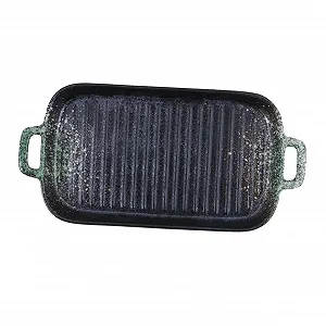 Форма для запікання керамічна термостійка з подвійними ручками Зелений - Фото 1