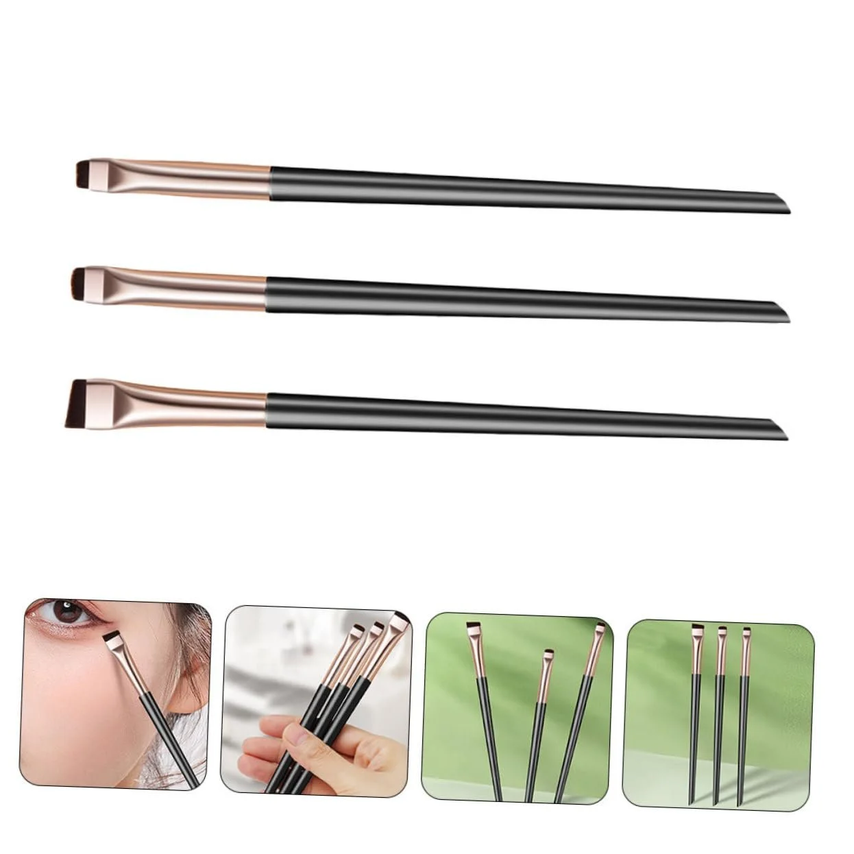 Пензлі для тіней Healeved, набір з 18 штук, фото №7